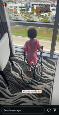 Elina Svitolina's Instagram story