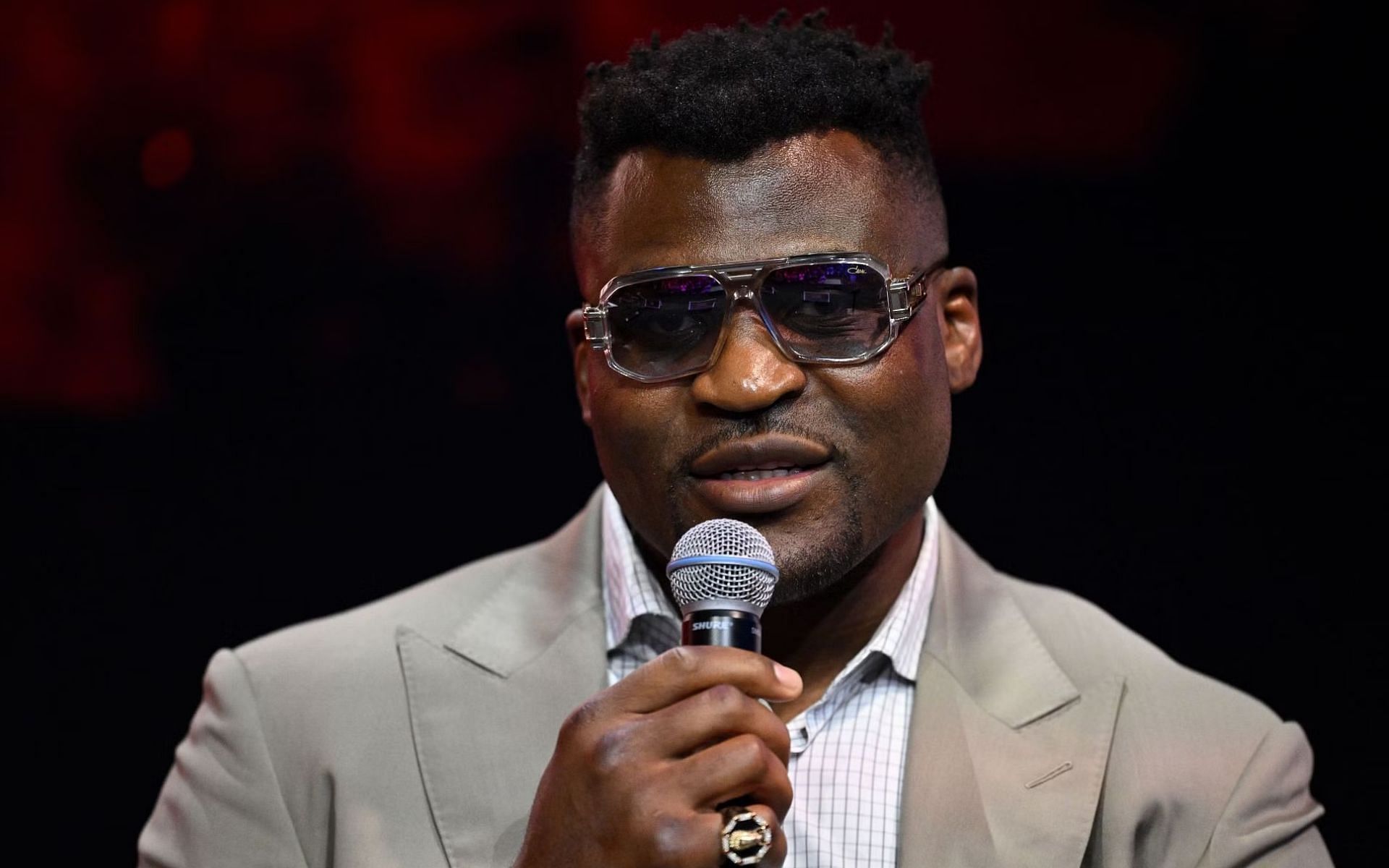 Francis Ngannou (pictured) looks back on his decision to enter professional boxing in wake of KO defeat [Image Courtesy: @GettyImages]
