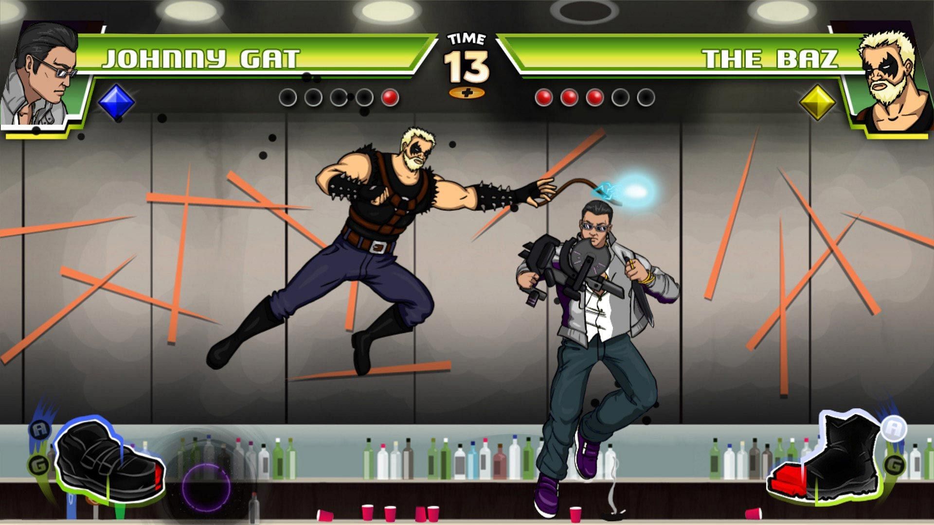 Dive into the action in Divekick (Image via Iron Galaxy Studios)