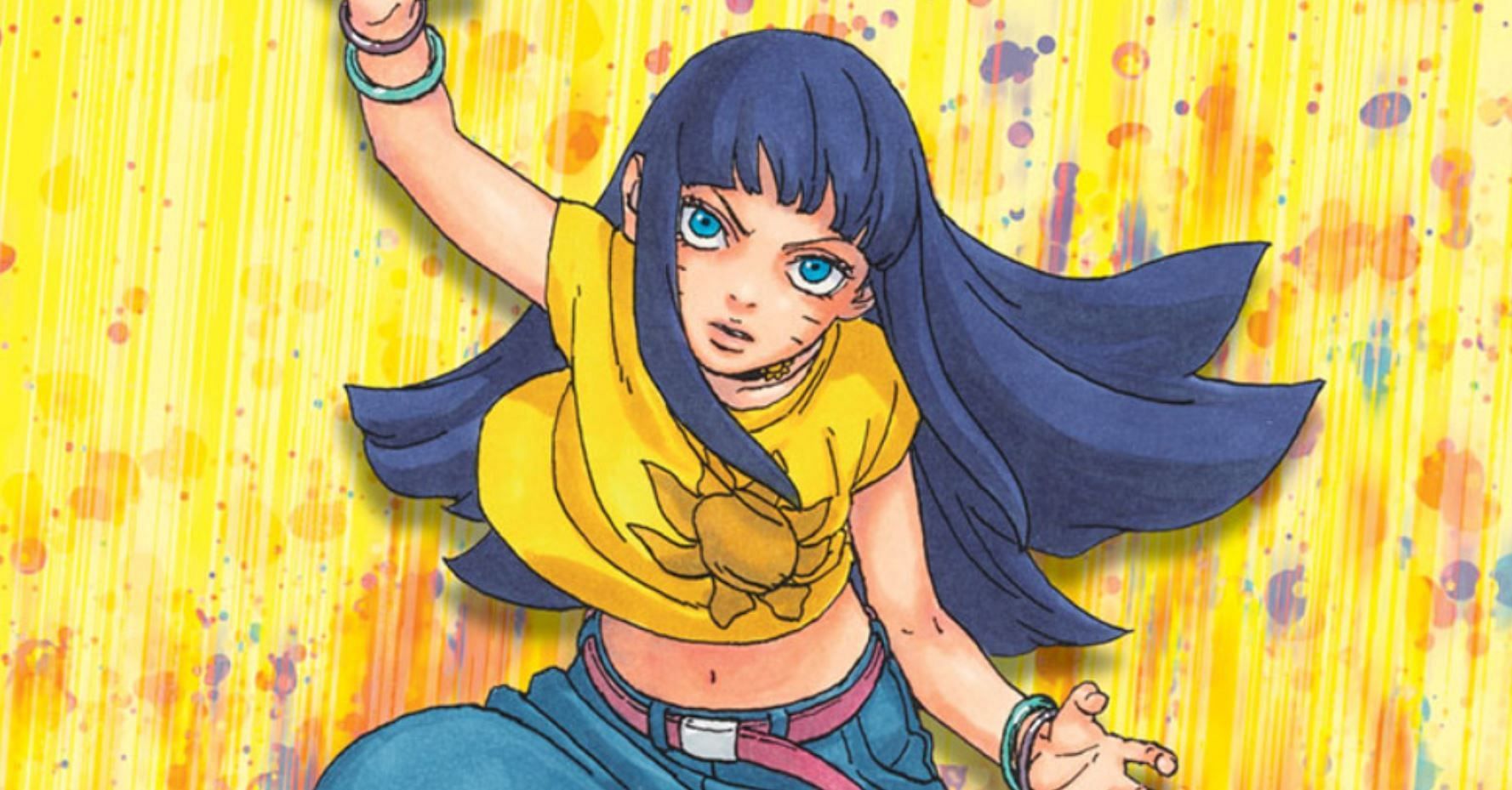 Himawari Uzumaki as seen in the manga (Image via Shueisha)