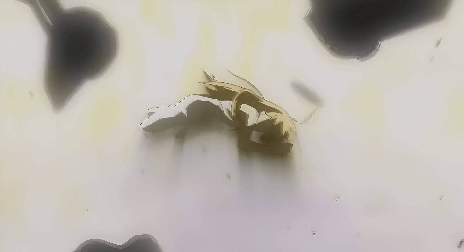 The illusionary world being destroyed after Tomoya&#039;s wish (Image via KyoAni)