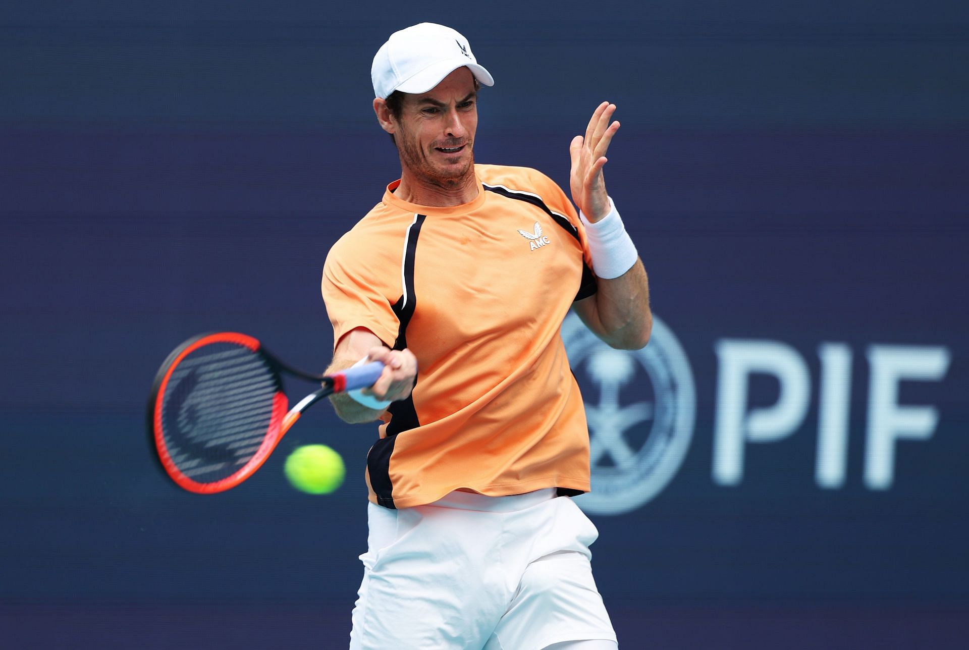Andy Murray at the 2024 Miami Open.