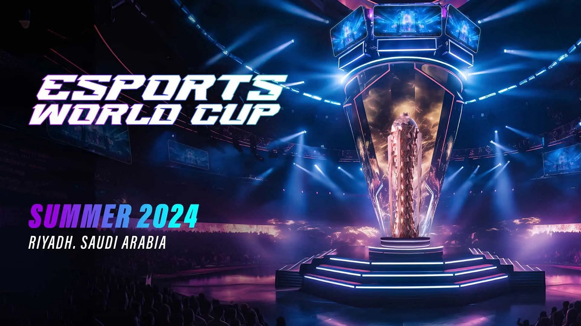 PUBG Mobile World Cup 2024 will be held this summer in Riyadh, Saudi Arabia (Image via Esports World Cup)