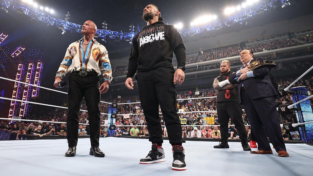 The Bloodline on WWE SmackDown last week