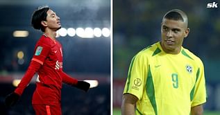 Former Liverpool star Takumi Minamino claims Arsenal legend was better than Ronaldo Nazario