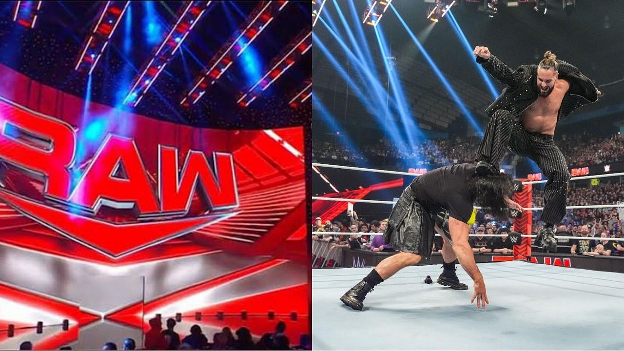 WWE सुपरस्टार्स ड्रू मैकइंटायर और सैथ रॉलिंस 