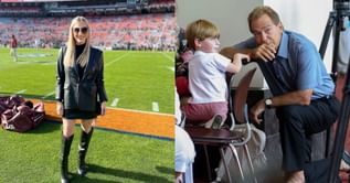Nick Saban's daughter, Kristen Saban, shares hilarious video hinting at desire of seeing her son play in the NFL: "Is this my future?"