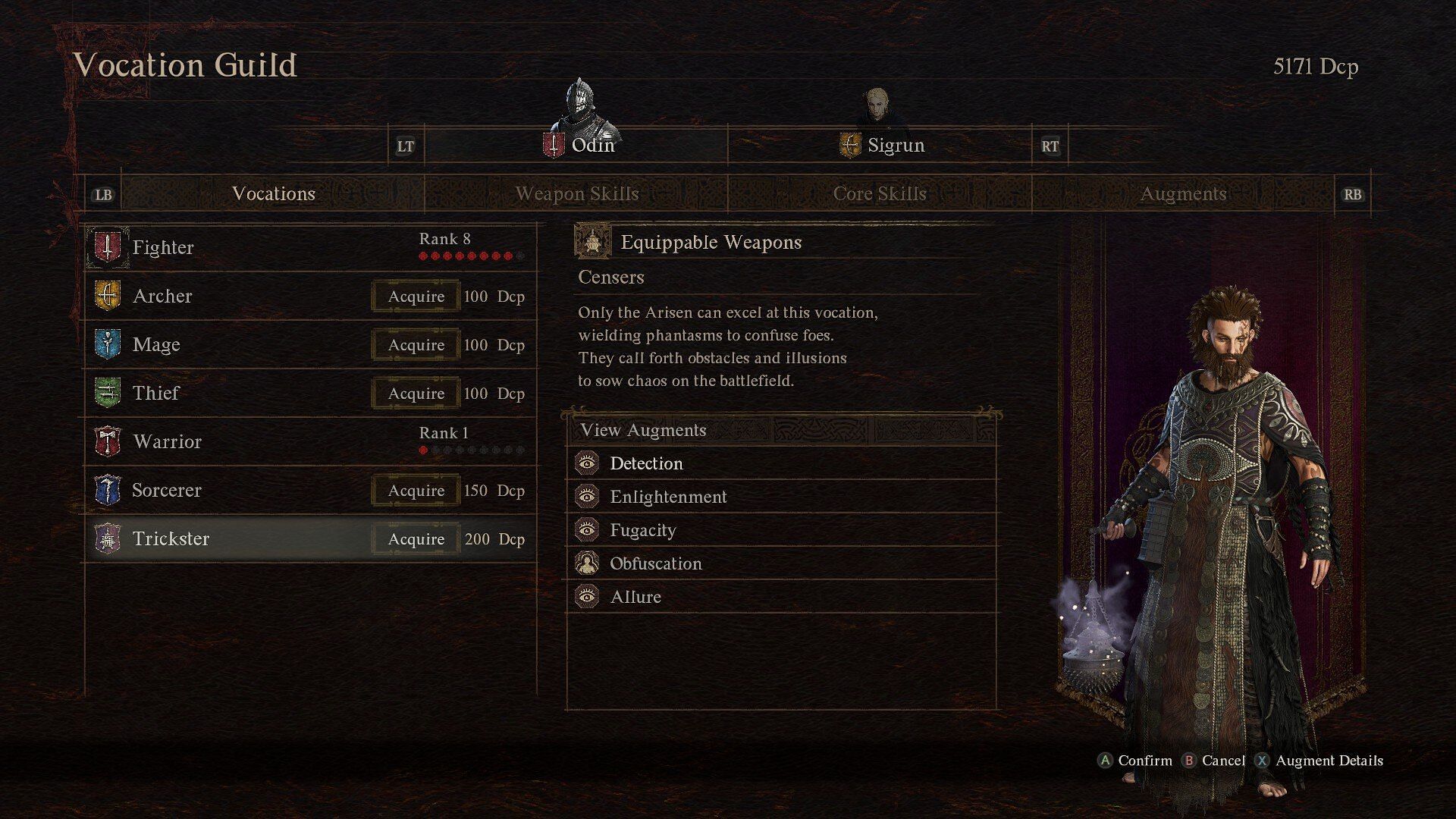 The Trickster vocation in Dragon&#039;s Dogma 2 (Image via Capcom)