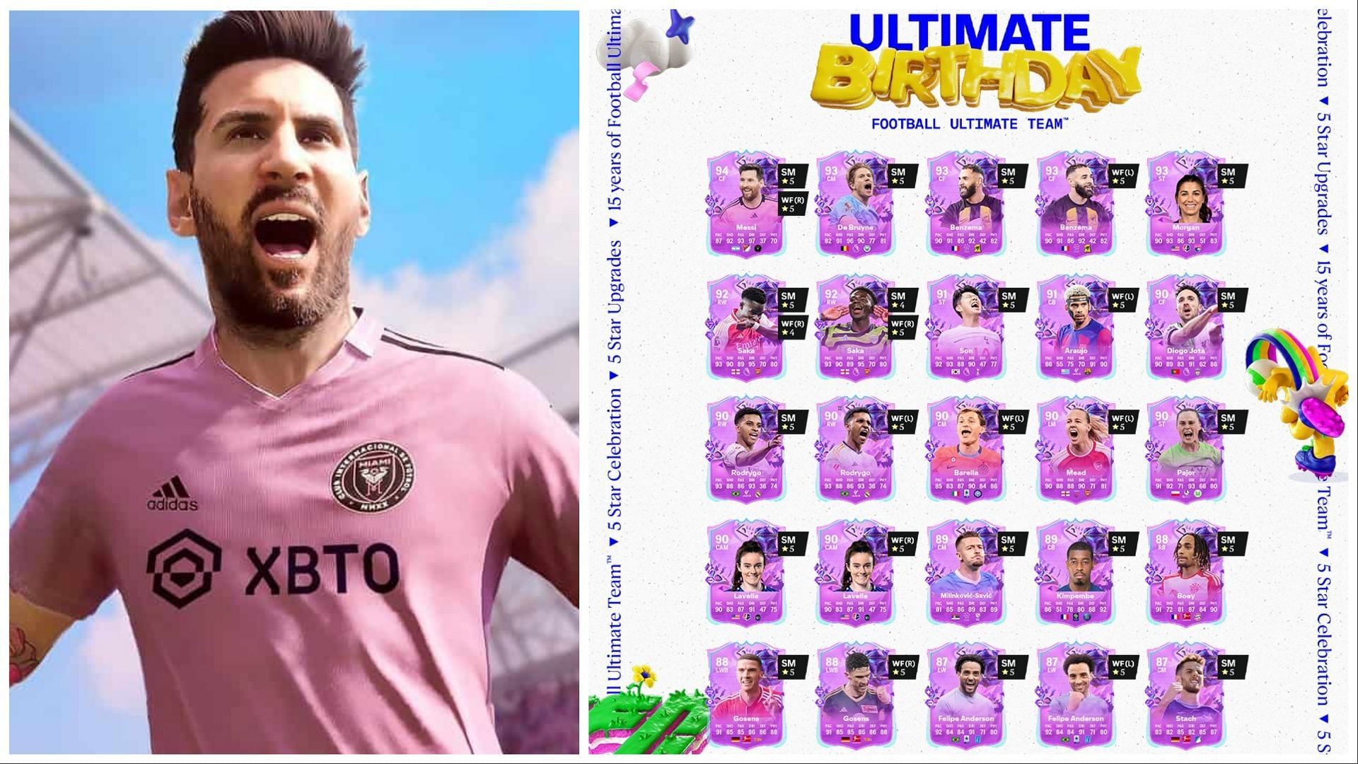 The EA FC 24 Ultimate Birthday promo is now live