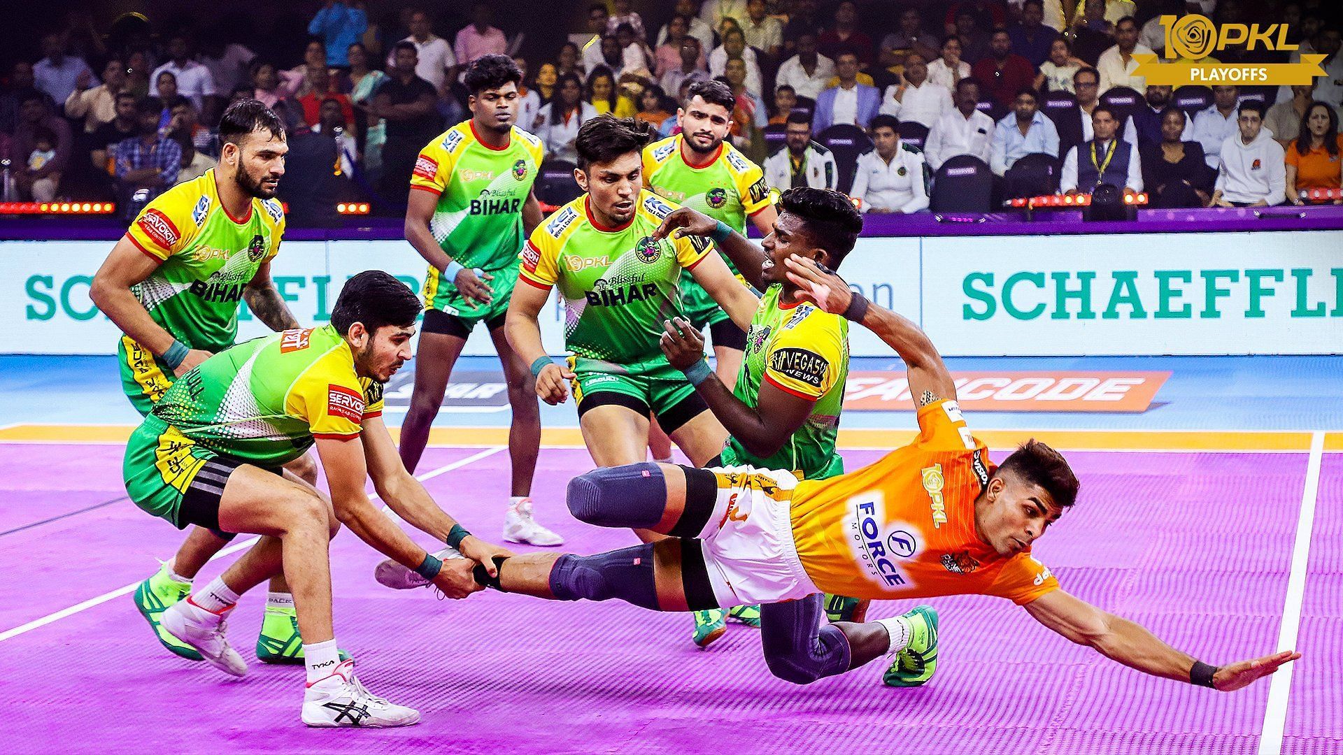 The story of Patna Pirates in the semifinal - many against one. [PKL]