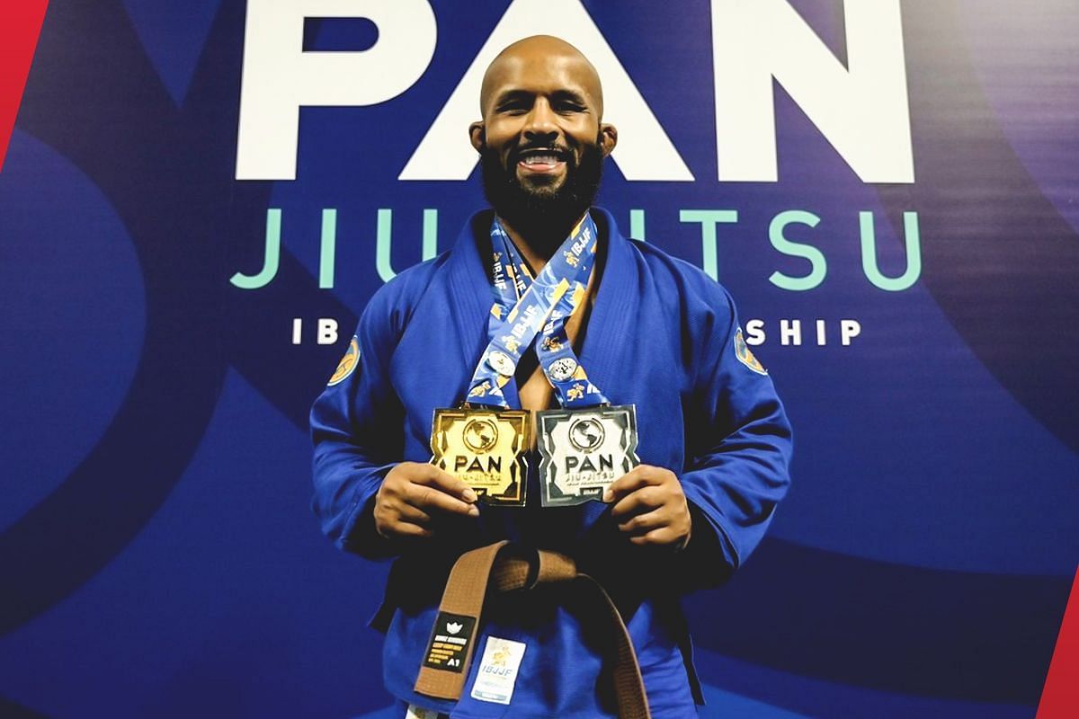 ONE flyweight MMA world champion Demetrious Johnson won gold and silver at 2024 IBJJF Pans