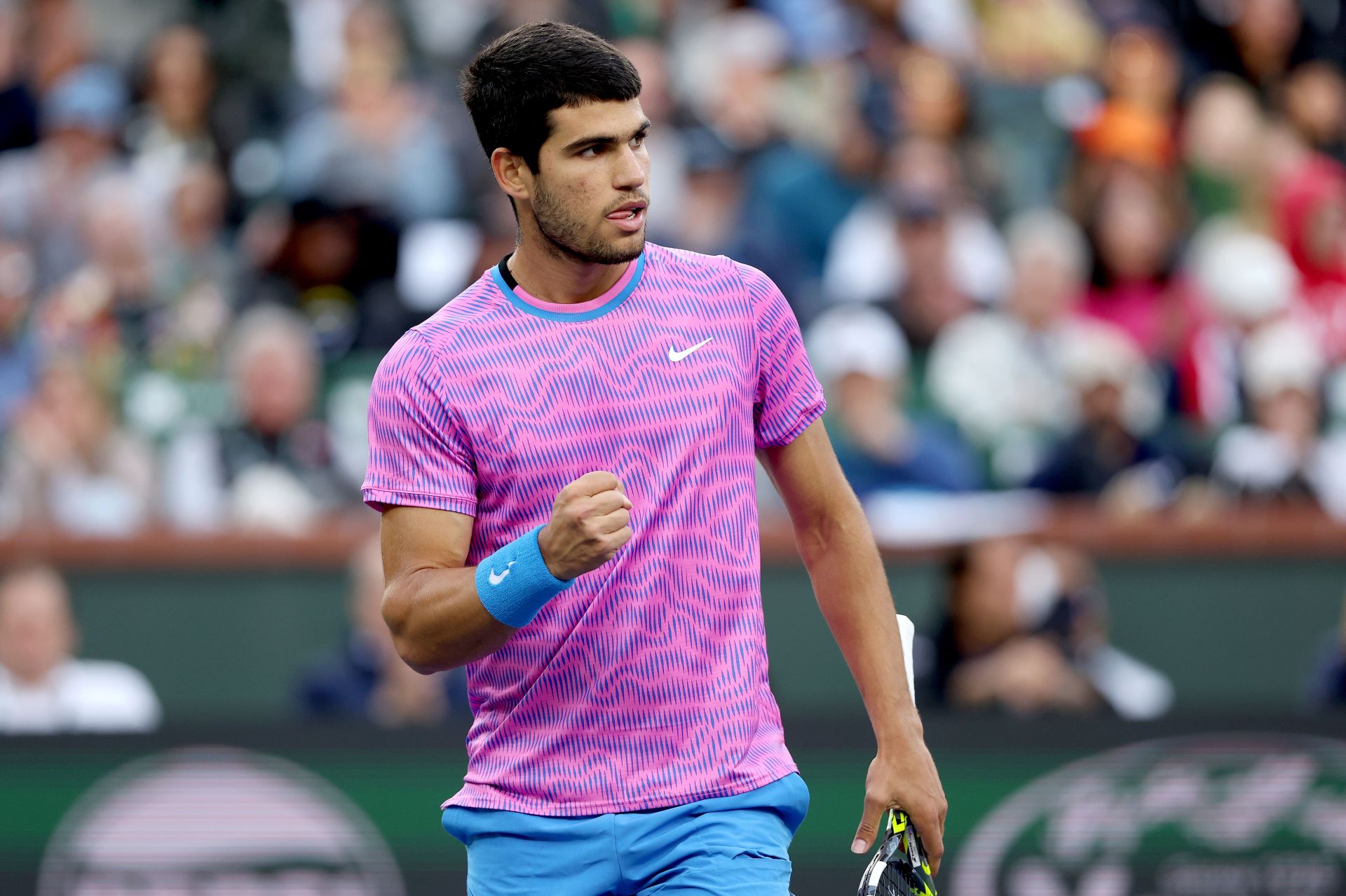 Carlos Alcaraz at the BNP Paribas Open 2024