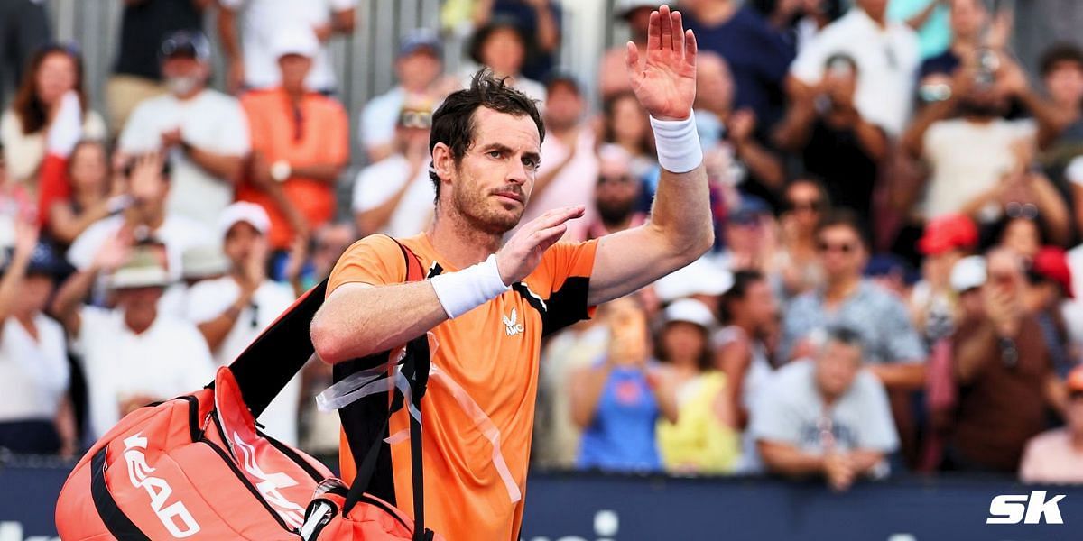 Andy Murray is out of the Miami Open 2024