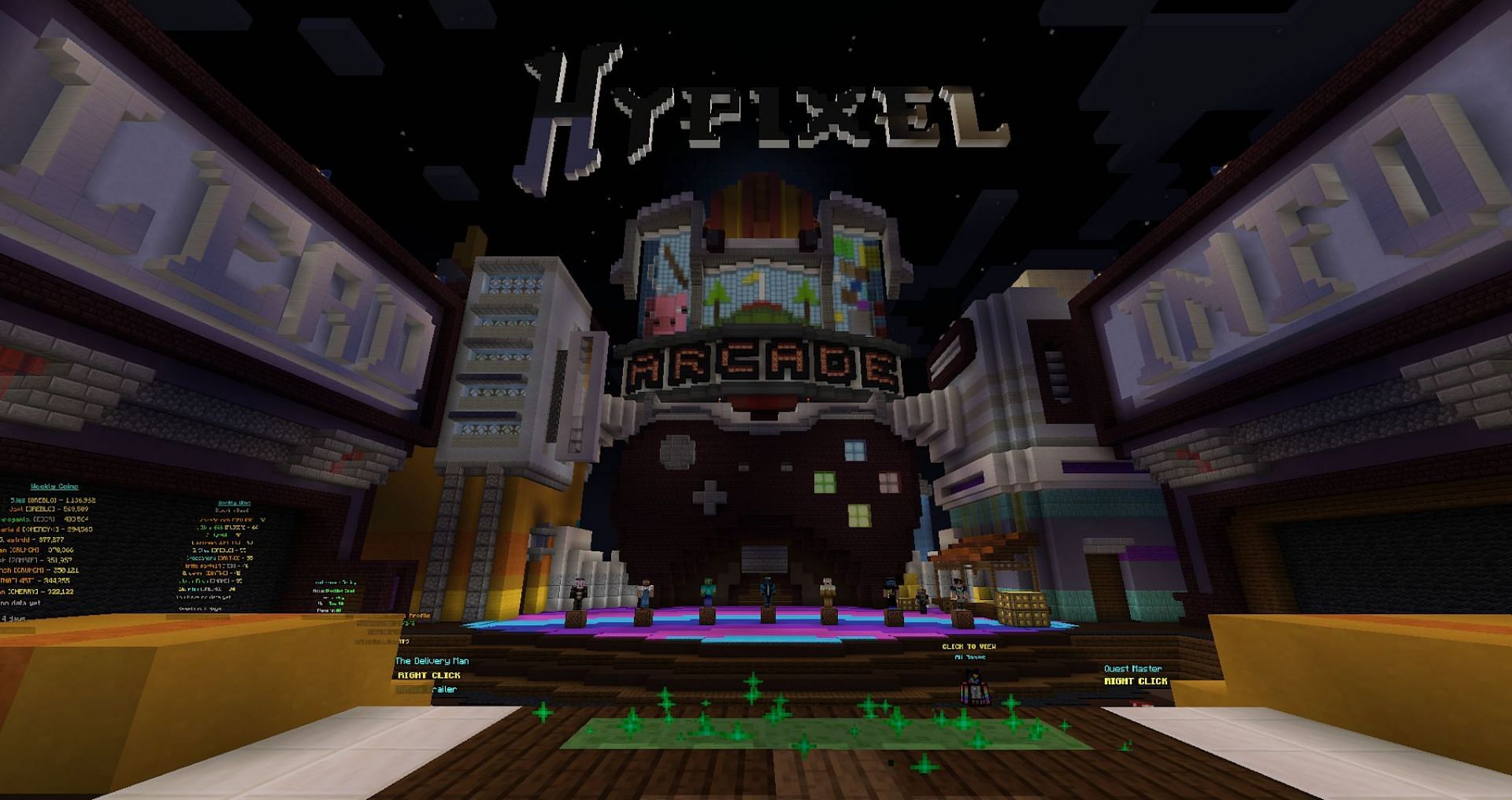 Hypixel is one of the most popular servers for minigames (Image via Mojang)