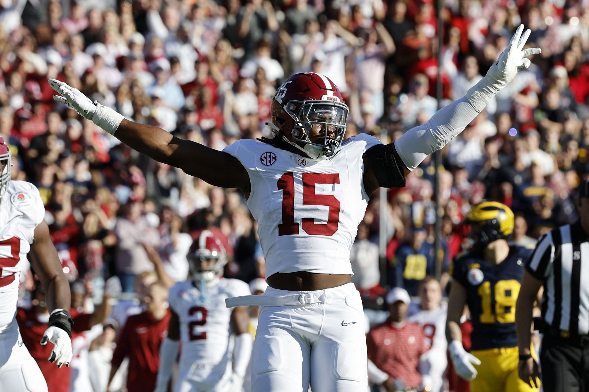 Rose Bowl Game - Alabama v Michigan