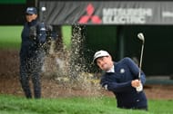 Keegan Bradley during the 2024 Valspar Championship, Round Two