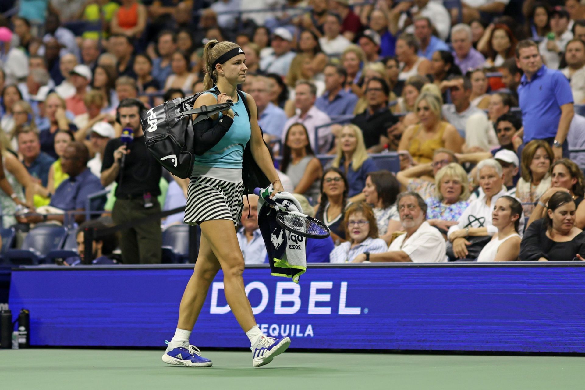 Karolina Muchova at the 2023 US Open - Getty Images