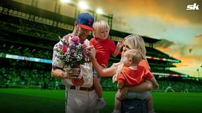 WATCH: Zack Wheeler's wife Dominique shares precious moments of son Wesley and daughter Bambi bonding with newborn sibling