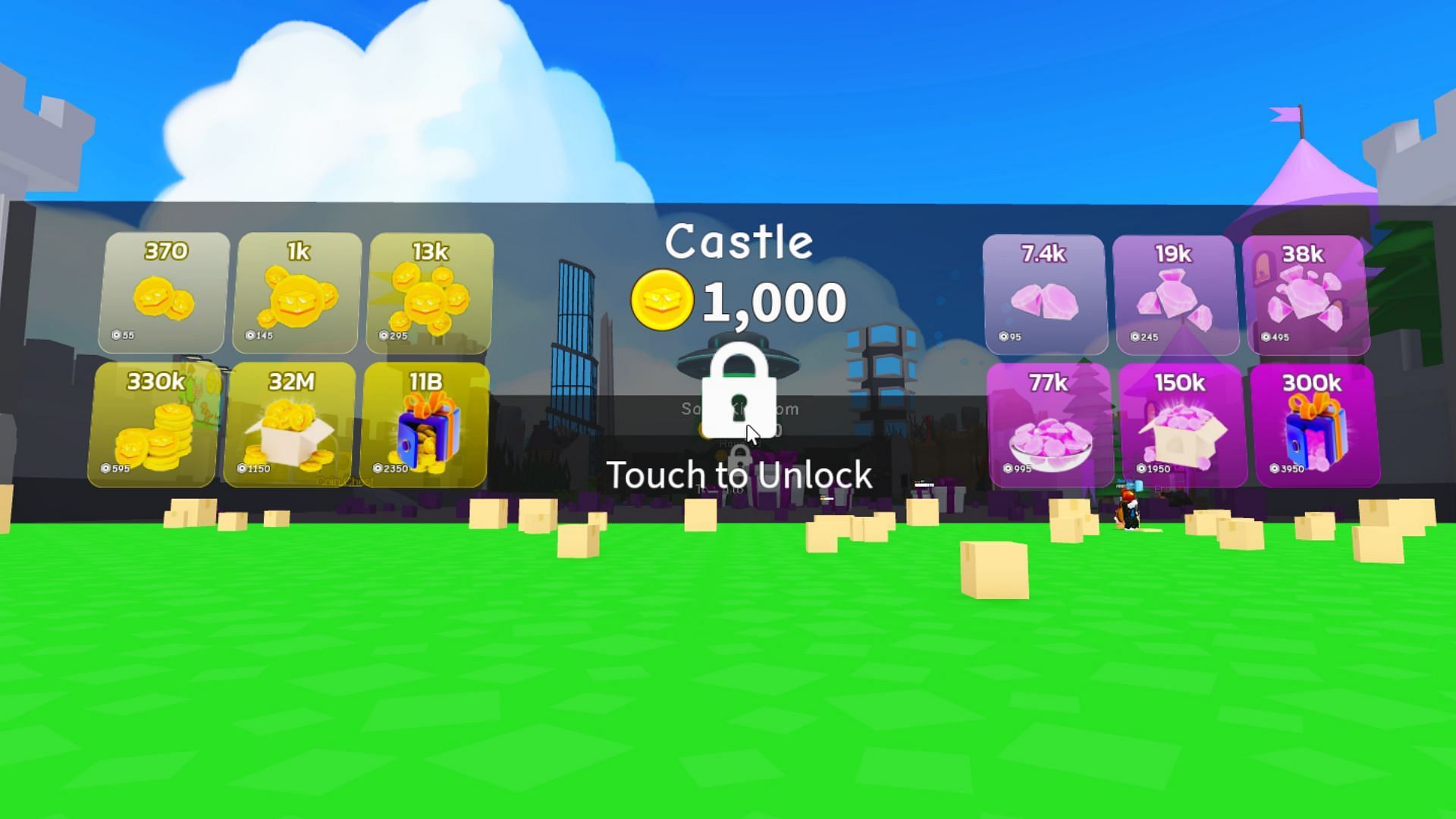 Unlock in-game items in Unboxing Simulator (Image via Roblox)