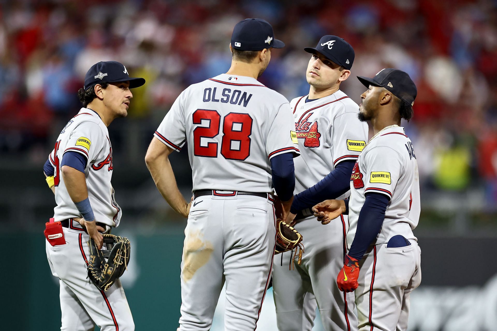 The Braves had a terrible defensive showing
