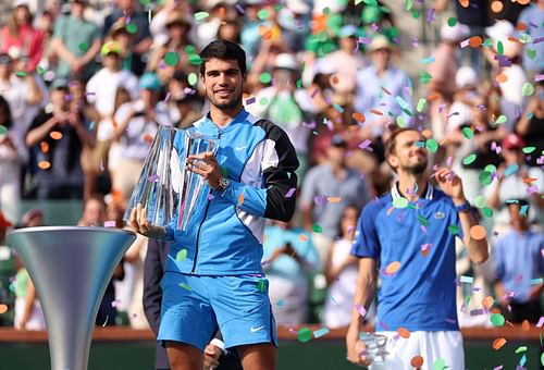 Carlos Alcaraz wins the 2024 Indian Wells Masters title