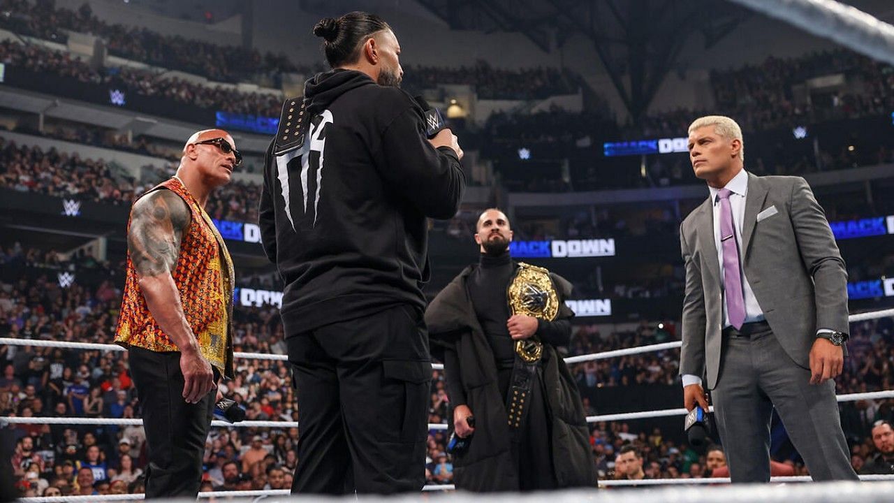 WWE SmackDown के आखिरी एपिसोड का एक दृश्य 