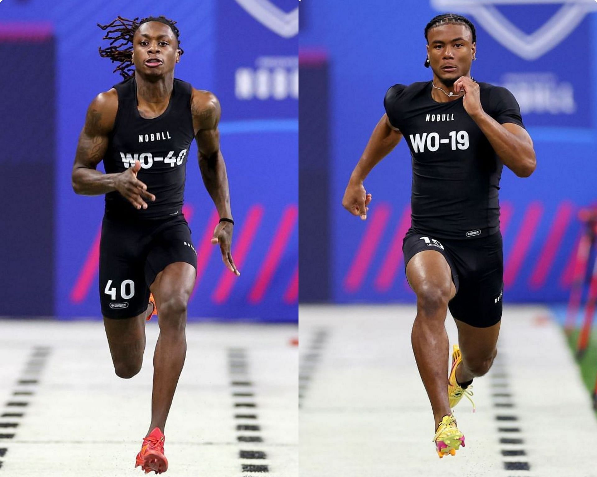 Xavier Worthy vs. Adonai Mitchell: Which Texas Longhorn WR comes out on top at the NFL Combine?