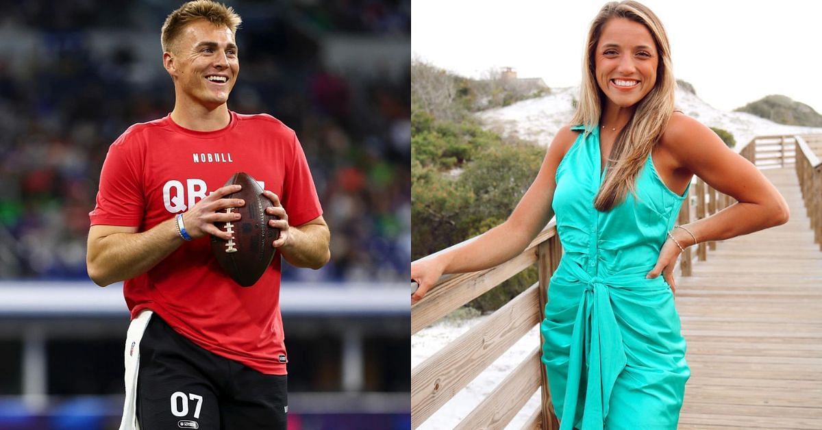 Bo Nix&rsquo;s wife Izzy Nix hypes up former Oregon QB during intense practice session ahead of NFL draft 2024 - &ldquo;Happy pro day&rdquo;