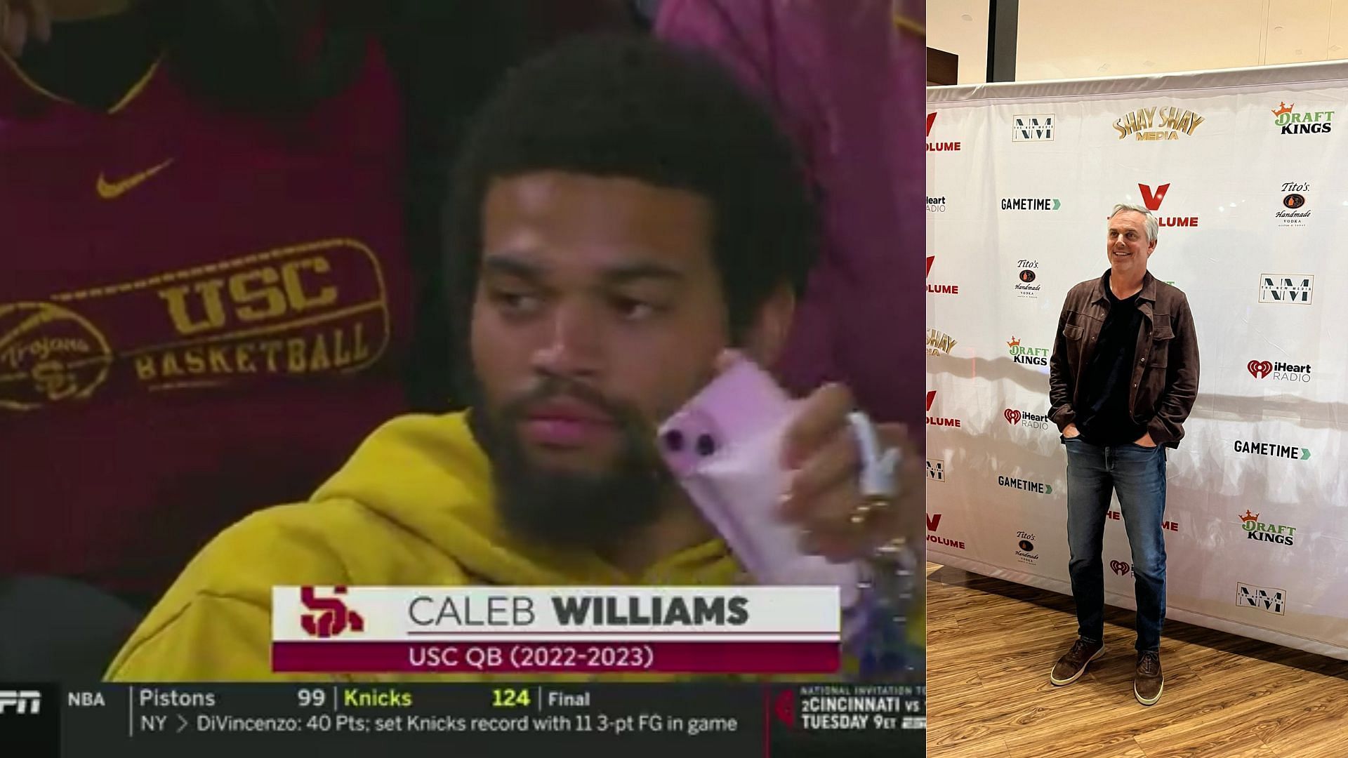 Colin Cowherd has reacted to the criticism of Caleb Williams 