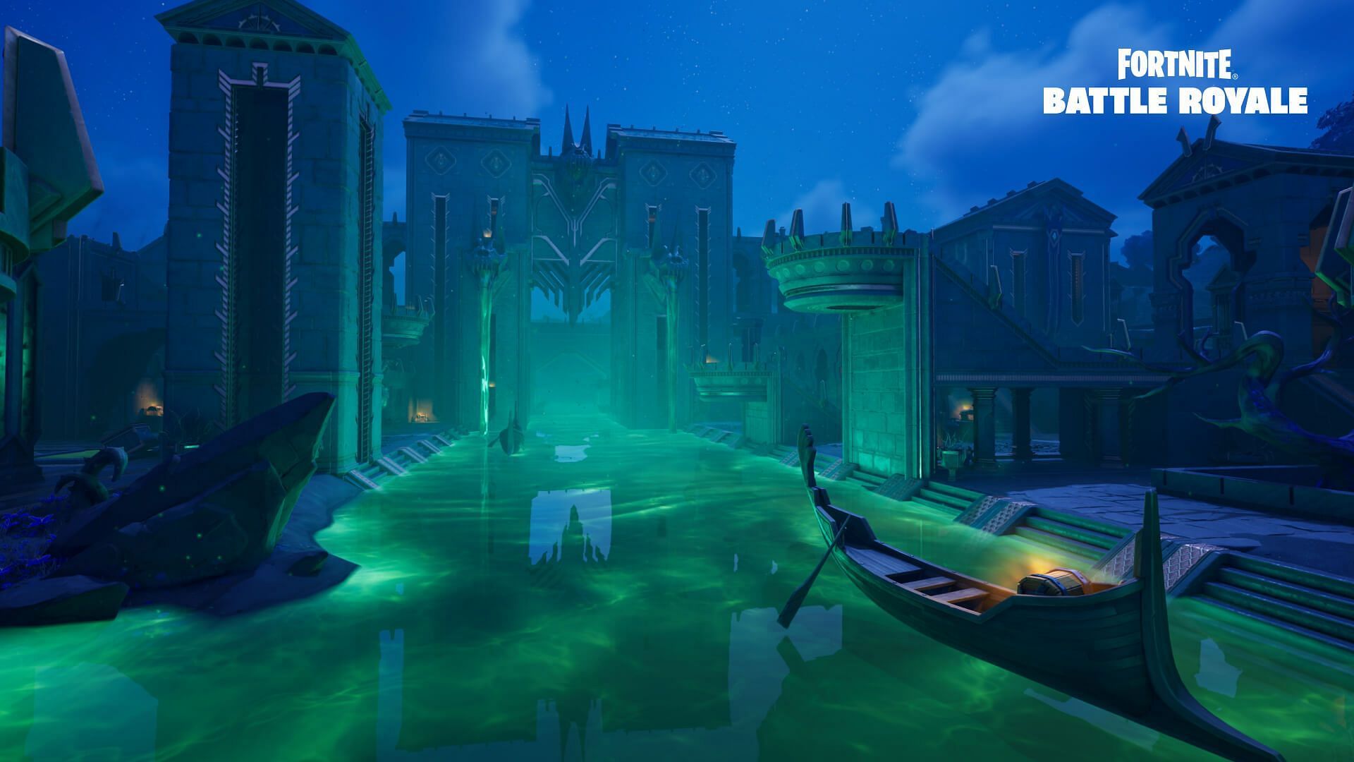 The Grim Gate features a river of souls (Image via Epic Games)