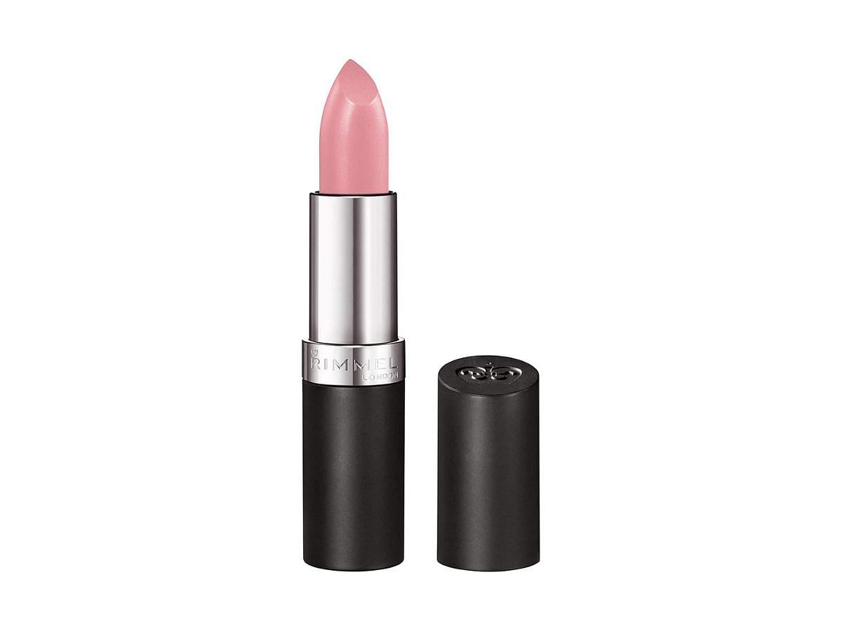 Candy Cream Pink: Rimmel Lasting Finish Lipstick (Image via Amazon)