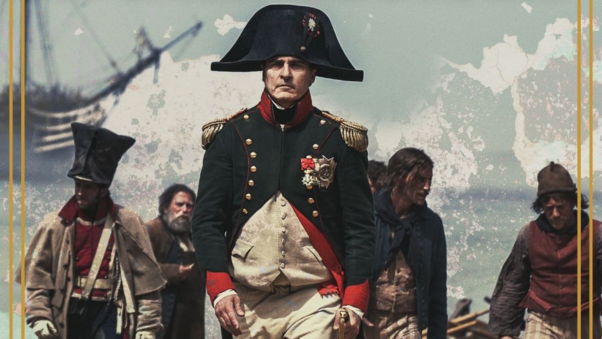 Joaquin Phoenix as Bonaparte (image via Instagram) 