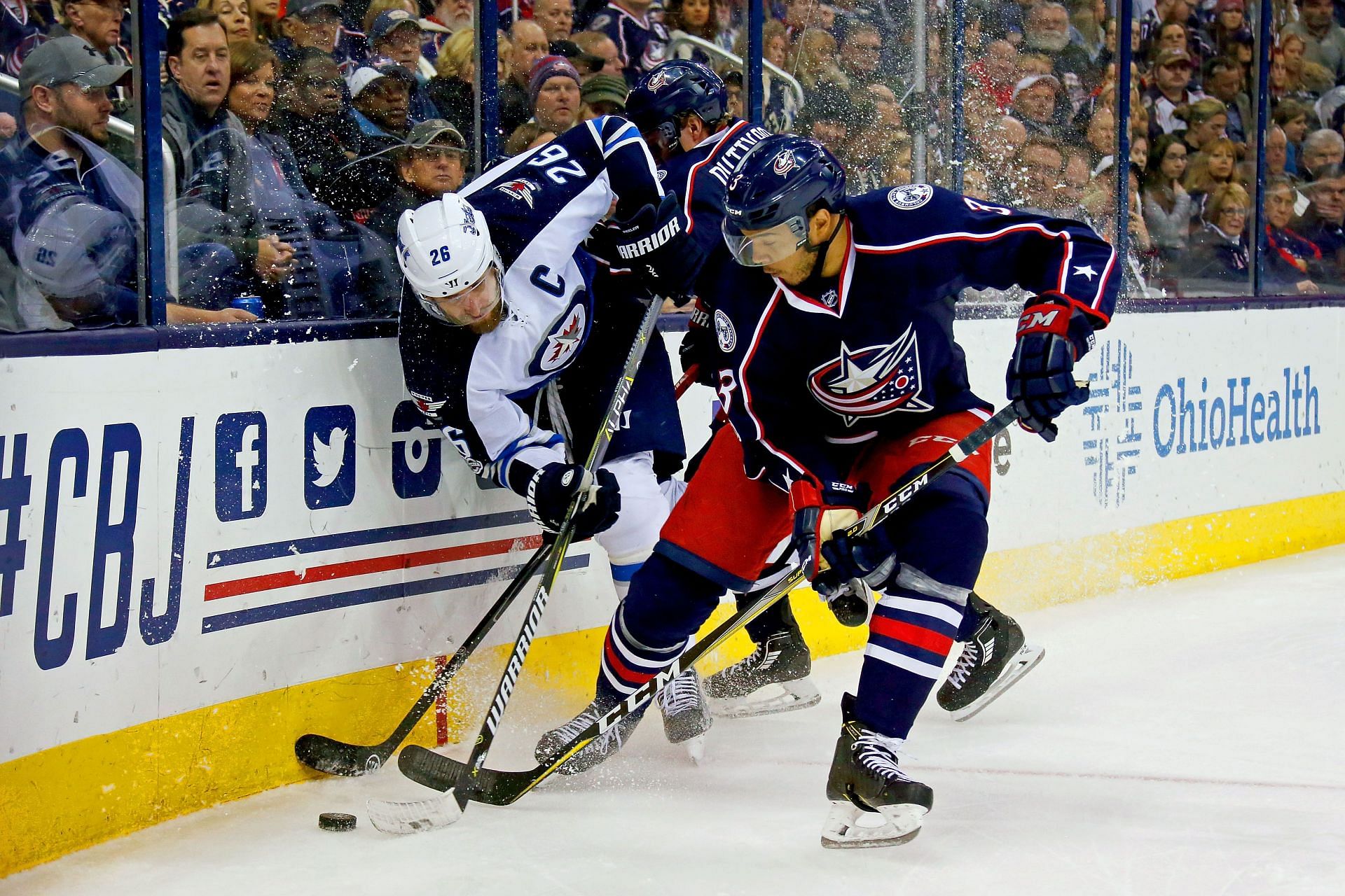 Winnipeg Jets v Columbus Blue Jackets