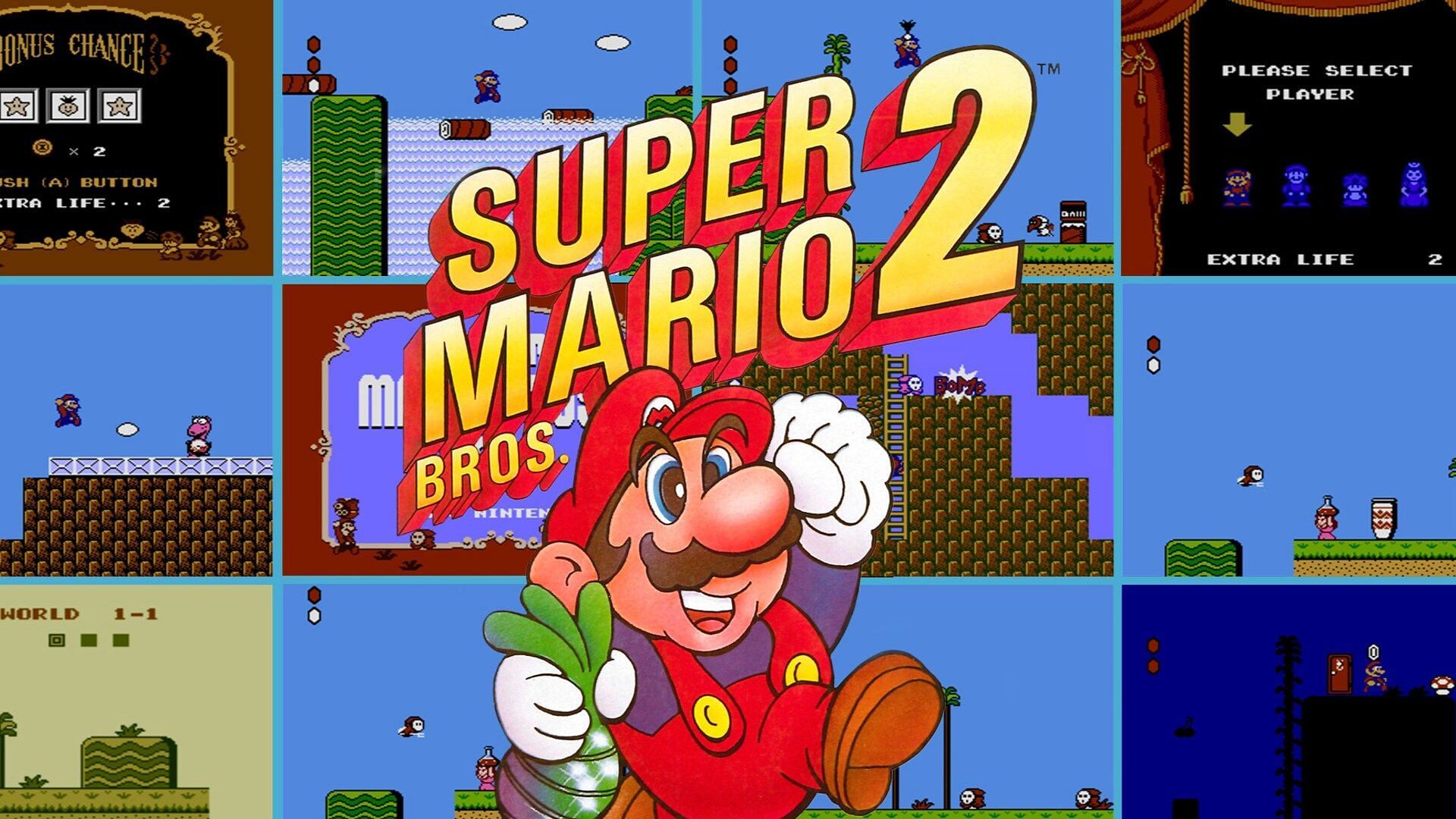 The sequel that wasn&#039;t disappointing - Super Mario Bros. 2 (Image via Nintendo)
