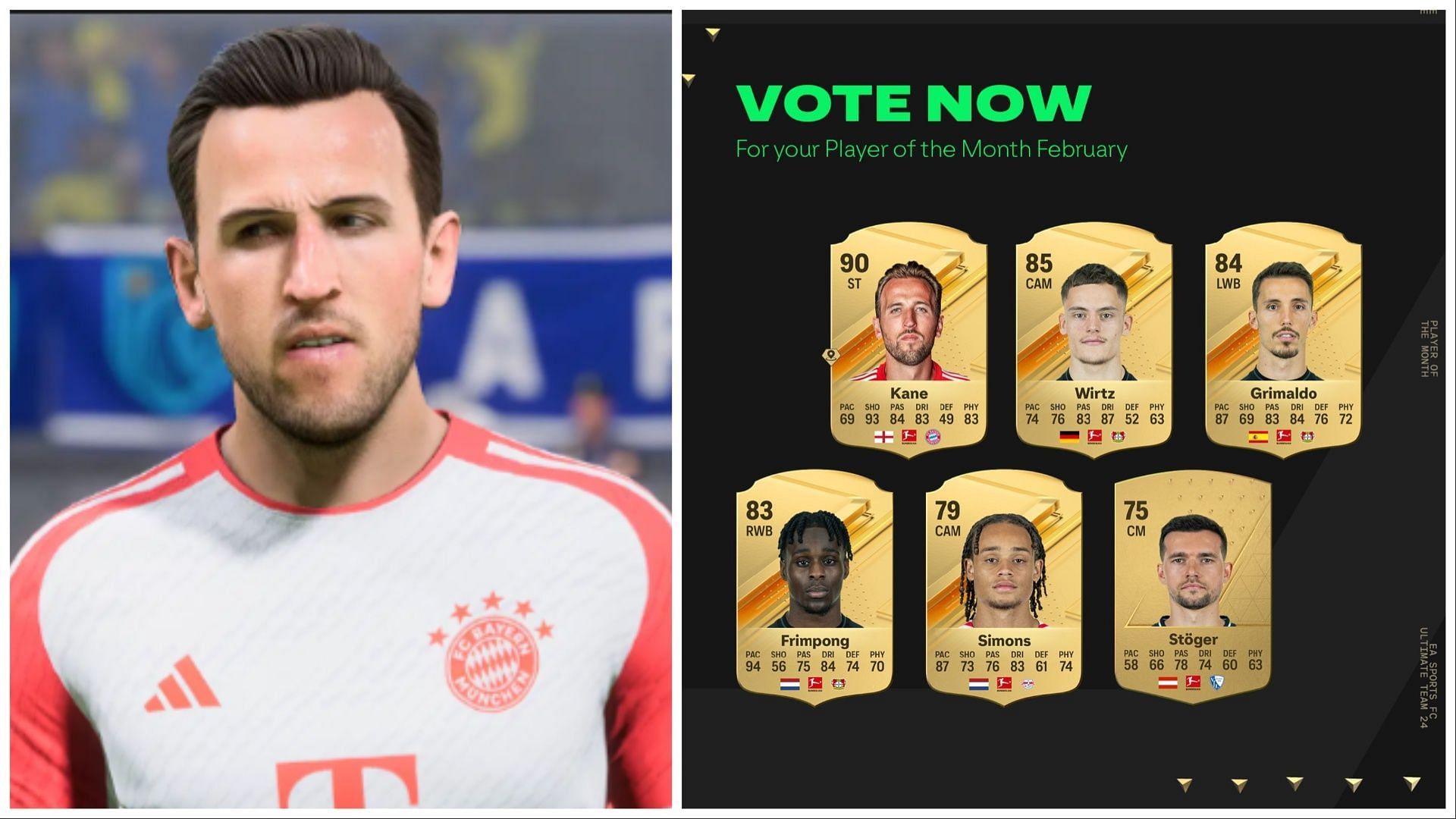 The EA FC 24 Bundesliga POTM nominees have been revealed