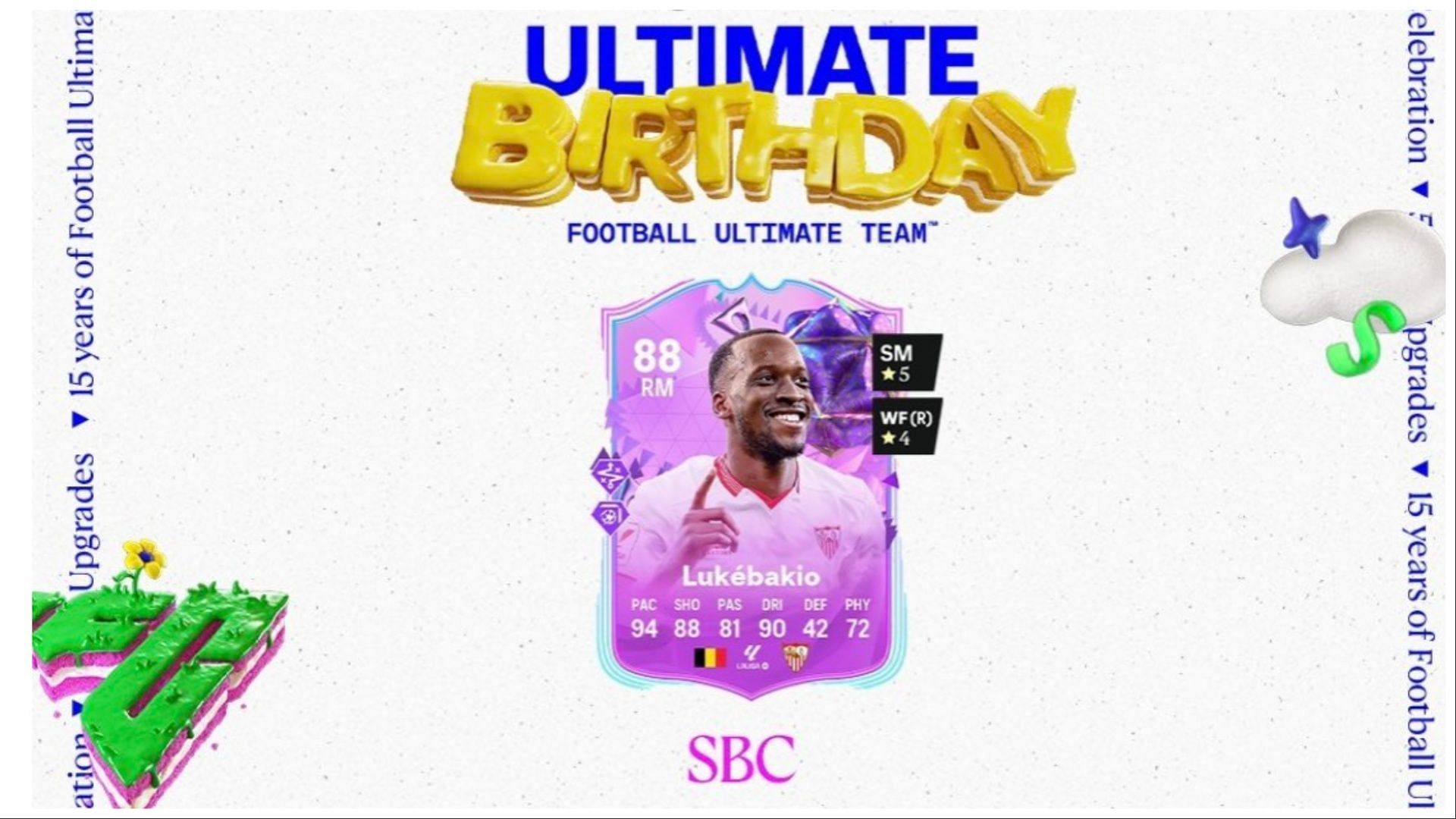 The EA FC Dodi Lukebakio Ultimate Birthday SBC is now live