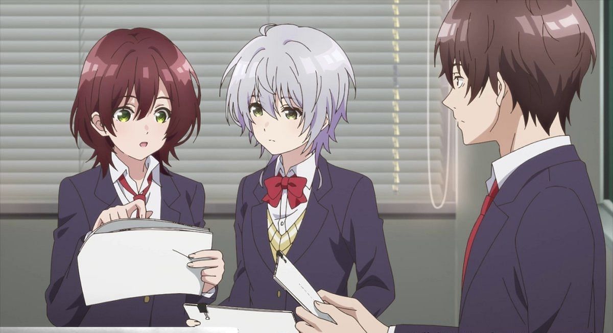 Aoi, Fuuka, and Fumiya in the latest episode (Image via Project No. 9).