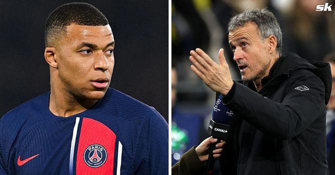“I am looking for the best option for the team” - PSG coach Luis Enrique explains subbing off Kylian Mbappe at half-time against Monaco