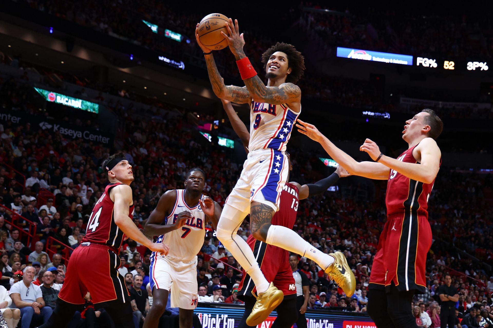 Philadelphia 76ers v Miami Heat