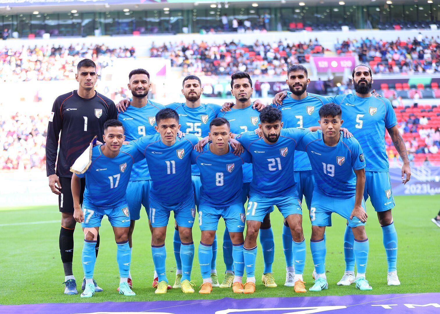 The All India Football Federation (AIFF) has announced a 25-member Indian Men