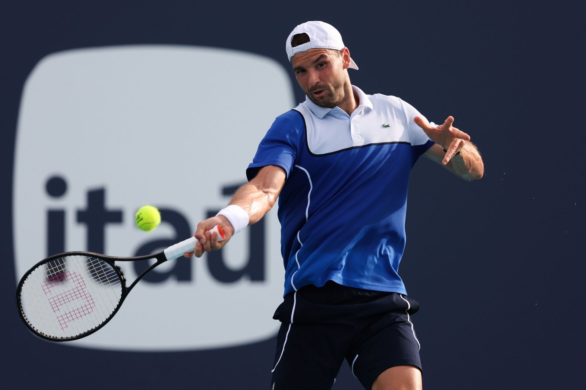 Dimitrov at the Miami Open Presented by Itau 2024 - Day 11