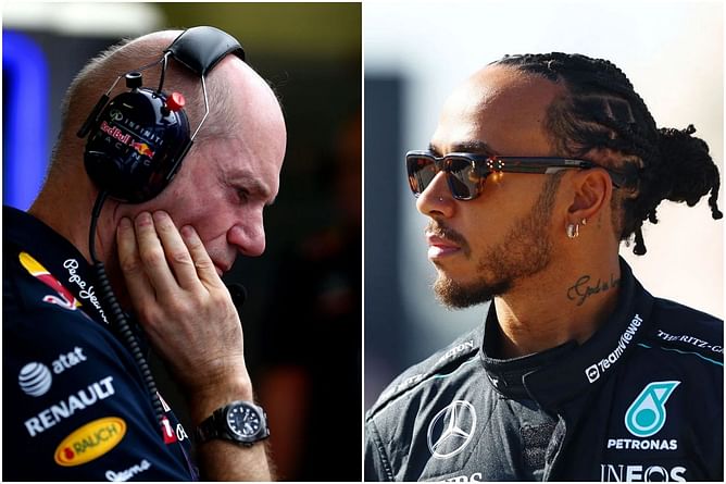 Lewis Hamilton discusses prospects of Ferrari poaching Adrian Newey from Red Bull