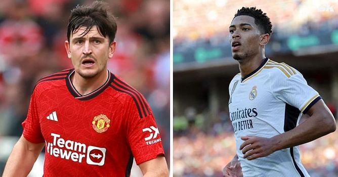 "He's got a mature head on his shoulders" - Harry Maguire compares Manchester United teammate to Jude Bellingham