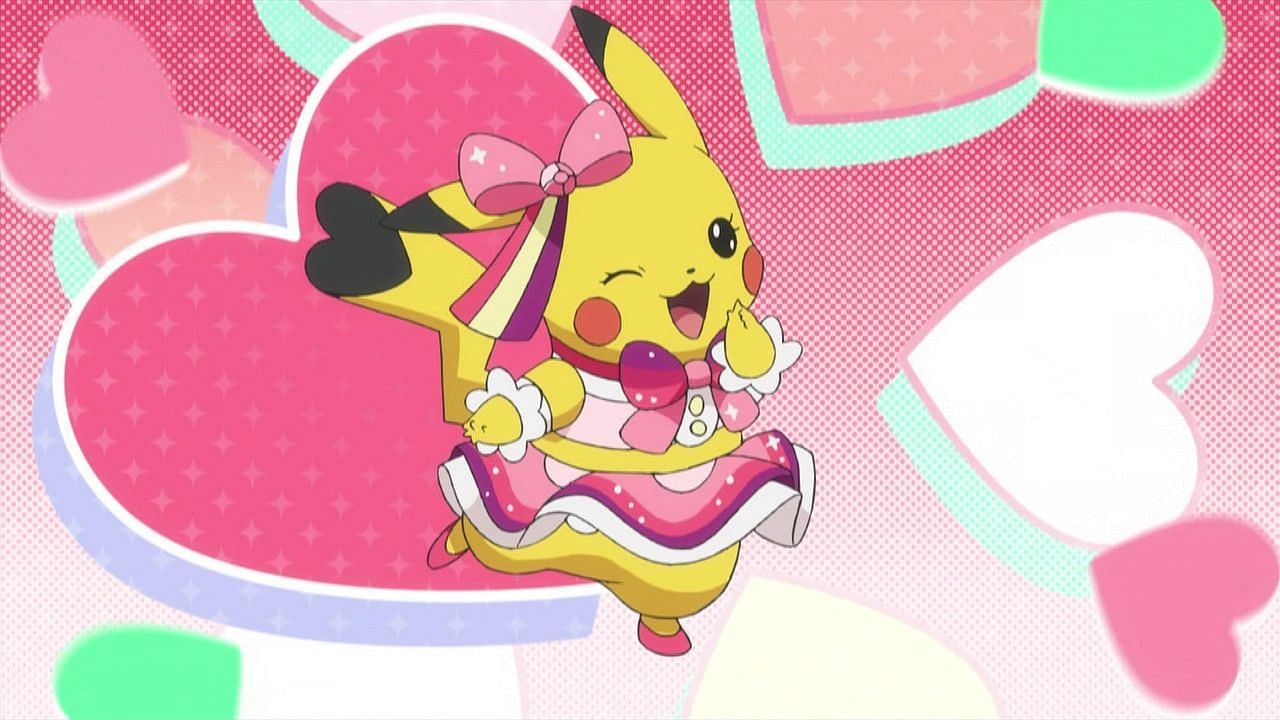 Pop Star Pikachu is one of the many costumes available for Cosplay Pikachu, a variant from the main series (Image via The Pokemon Company)