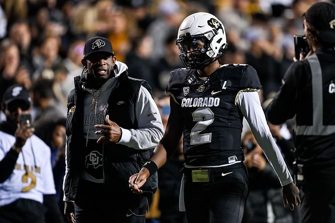 "Would've been the 2nd quarterback off the board": Colorado HC Deion Sanders has bullish take on son, Shedeur's, stock in the 2024 NFL Draft