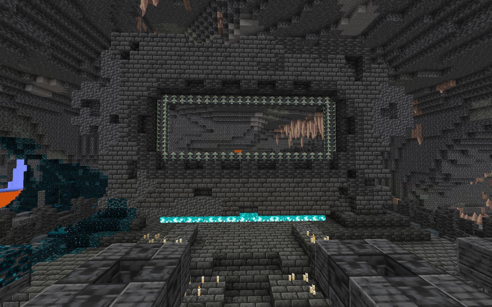 Ancient City&#039;s speculated new dimension can be connected to existing fossils (Image via Mojang Studios)