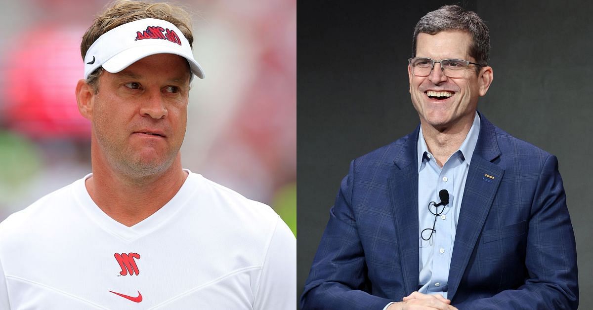 $14M worth Lane Kiffin reacts to Jim Harbaugh&rsquo;s garage sale in Michigan as former HC moves to LA chargers