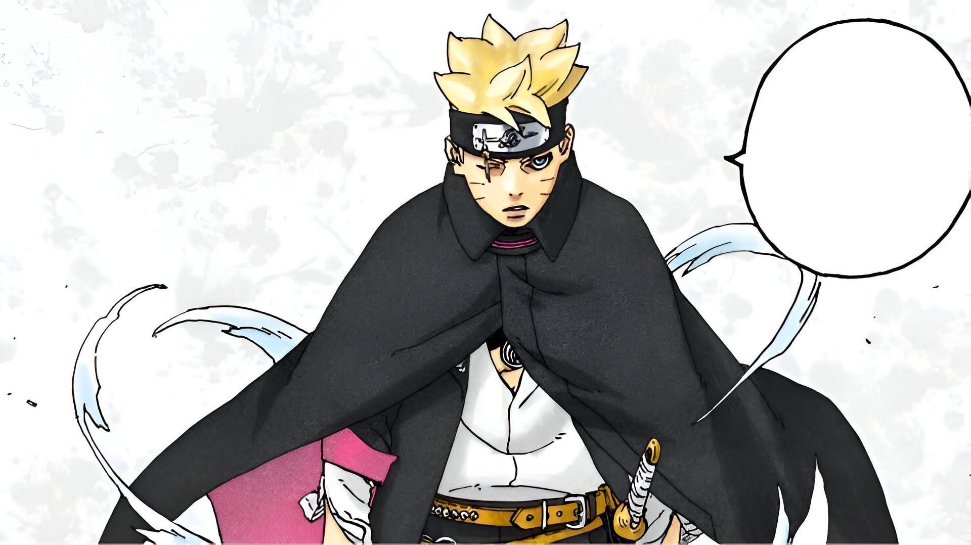 Boruto as seen in the Two Blue Vortex manga (Image via Shueisha)