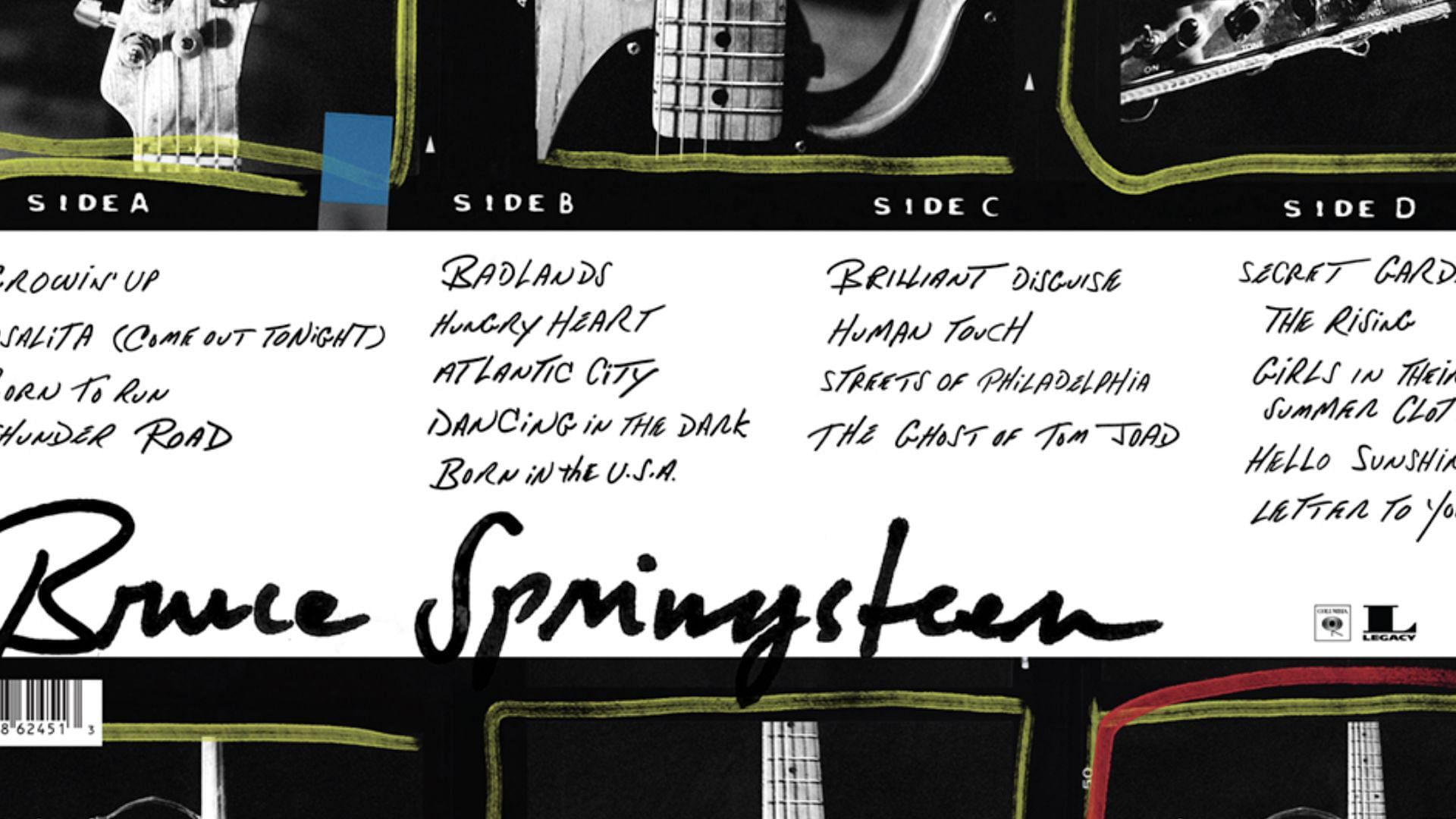 Screenshot of Bruce&#039;s album announcement taken from his official Instagram account (Image via Instagram/@springsteen)