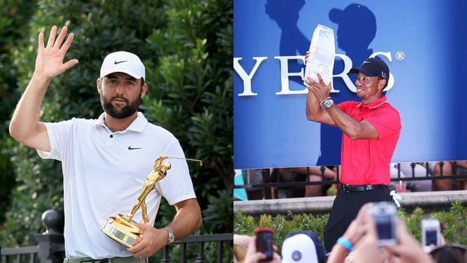 Scottie Scheffler looks back on being compared to Tiger Woods following The Players Championship 2024 win - “I think is really special”